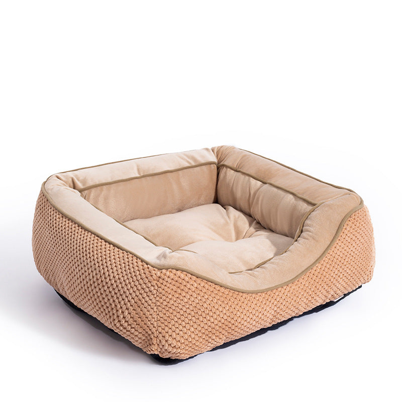 Anti-Anxiety Faux Fur Dog Bed