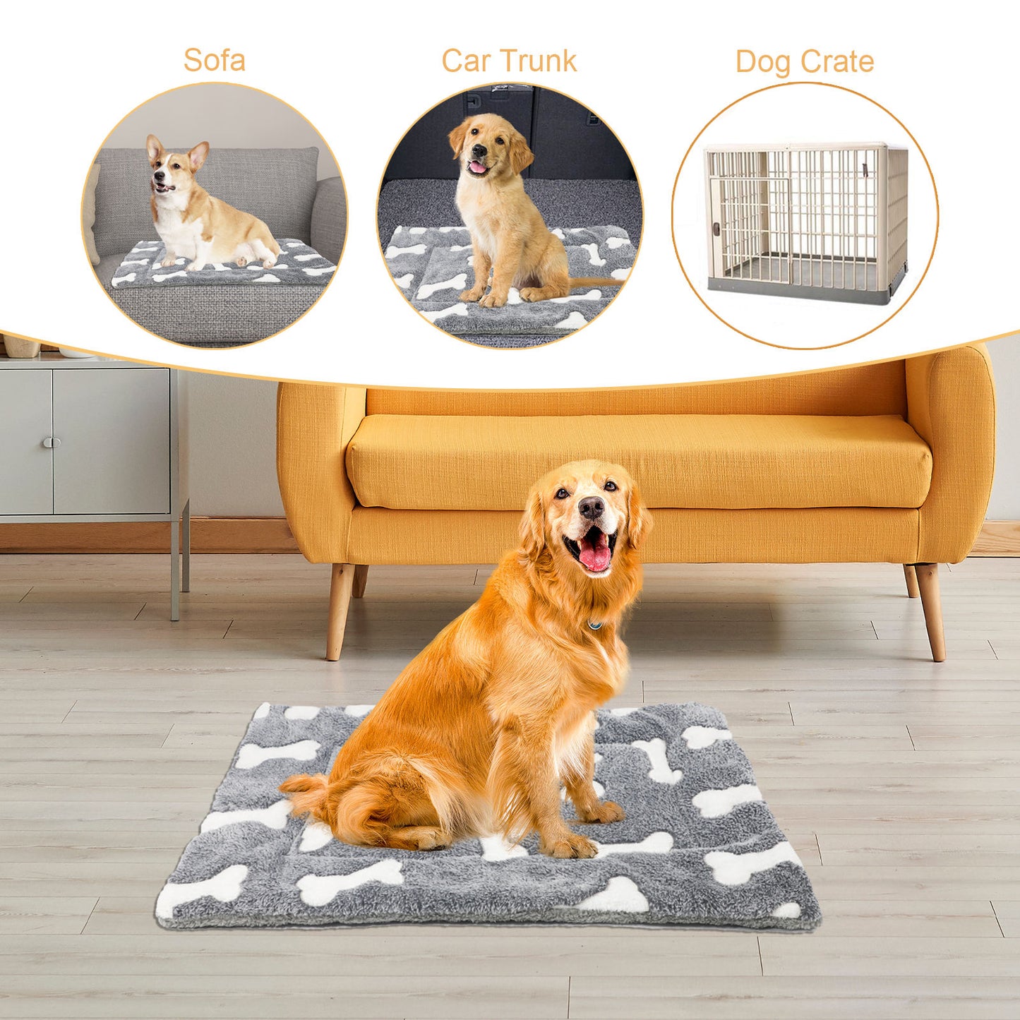Warm Fleece Dog & Cat Bed