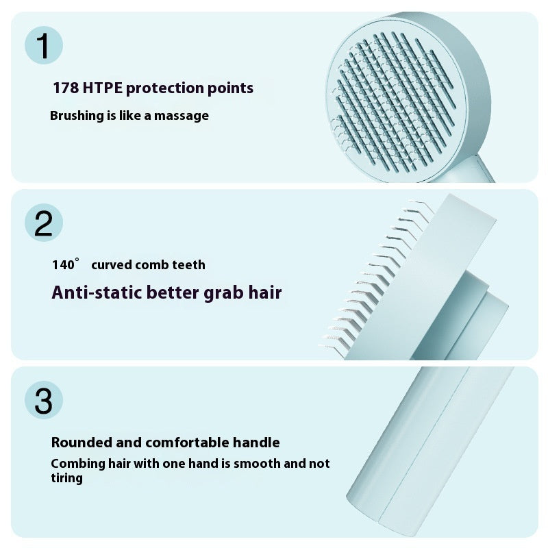 Pet Needle Comb Hair Remover Brush Dog And Cat