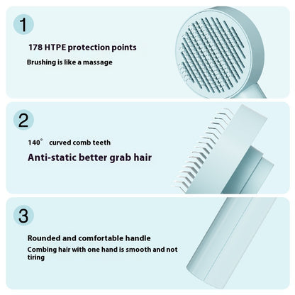 Pet Needle Comb Hair Remover Brush Dog And Cat