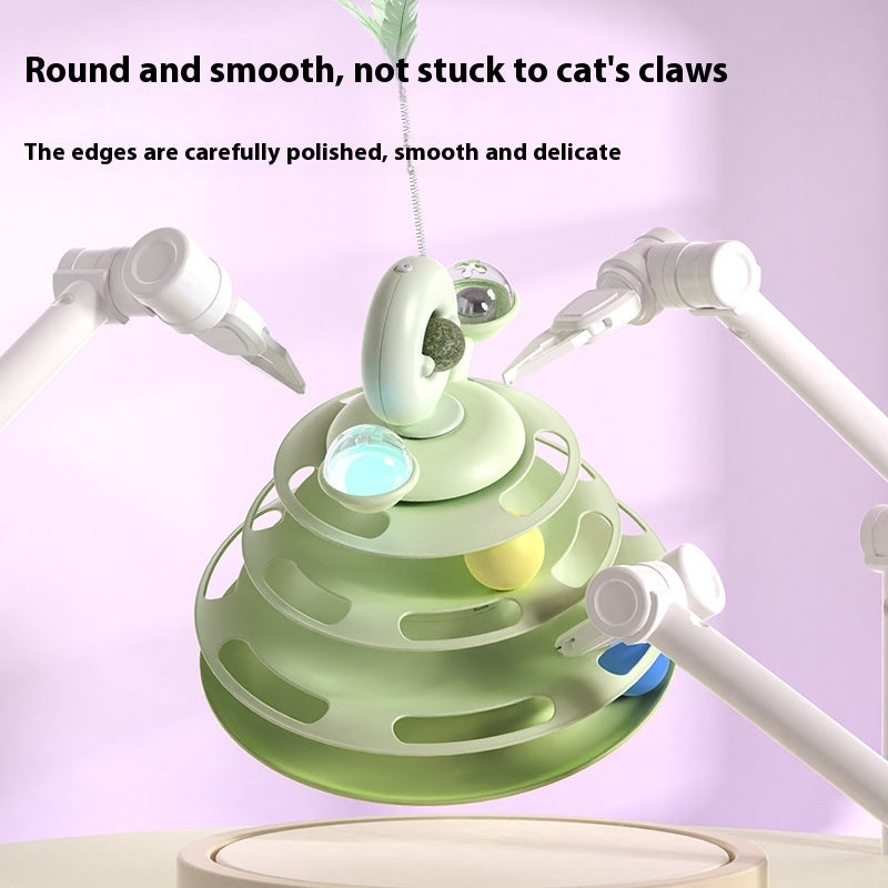 Cat Roller Tower Toy