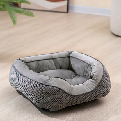 Anti-Anxiety Faux Fur Dog Bed