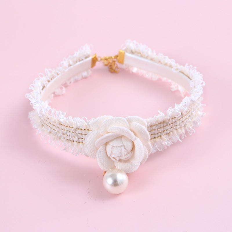 Hand-Woven Small Fragrant Wind Camellia