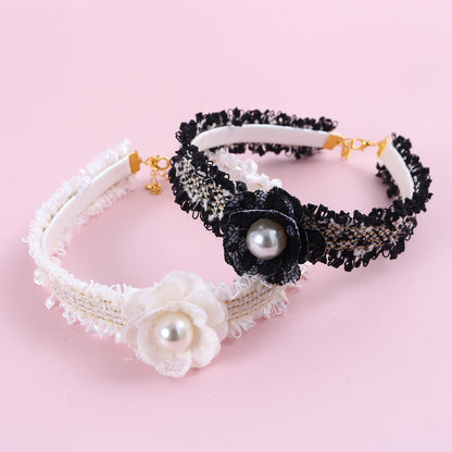 Hand-Woven Small Fragrant Wind Camellia