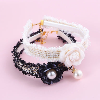 Hand-Woven Small Fragrant Wind Camellia