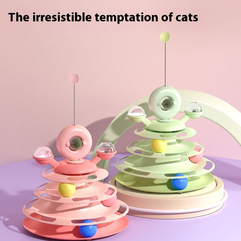 Cat Roller Tower Toy