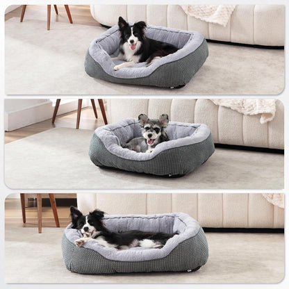 Anti-Anxiety Faux Fur Dog Bed