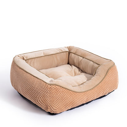 Anti-Anxiety Faux Fur Dog Bed