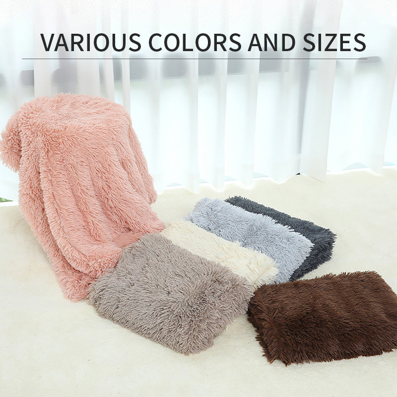 Fluffy Washable Dog Bed Mat