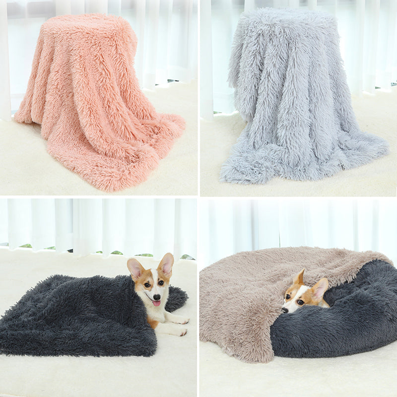 Fluffy Washable Dog Bed Mat