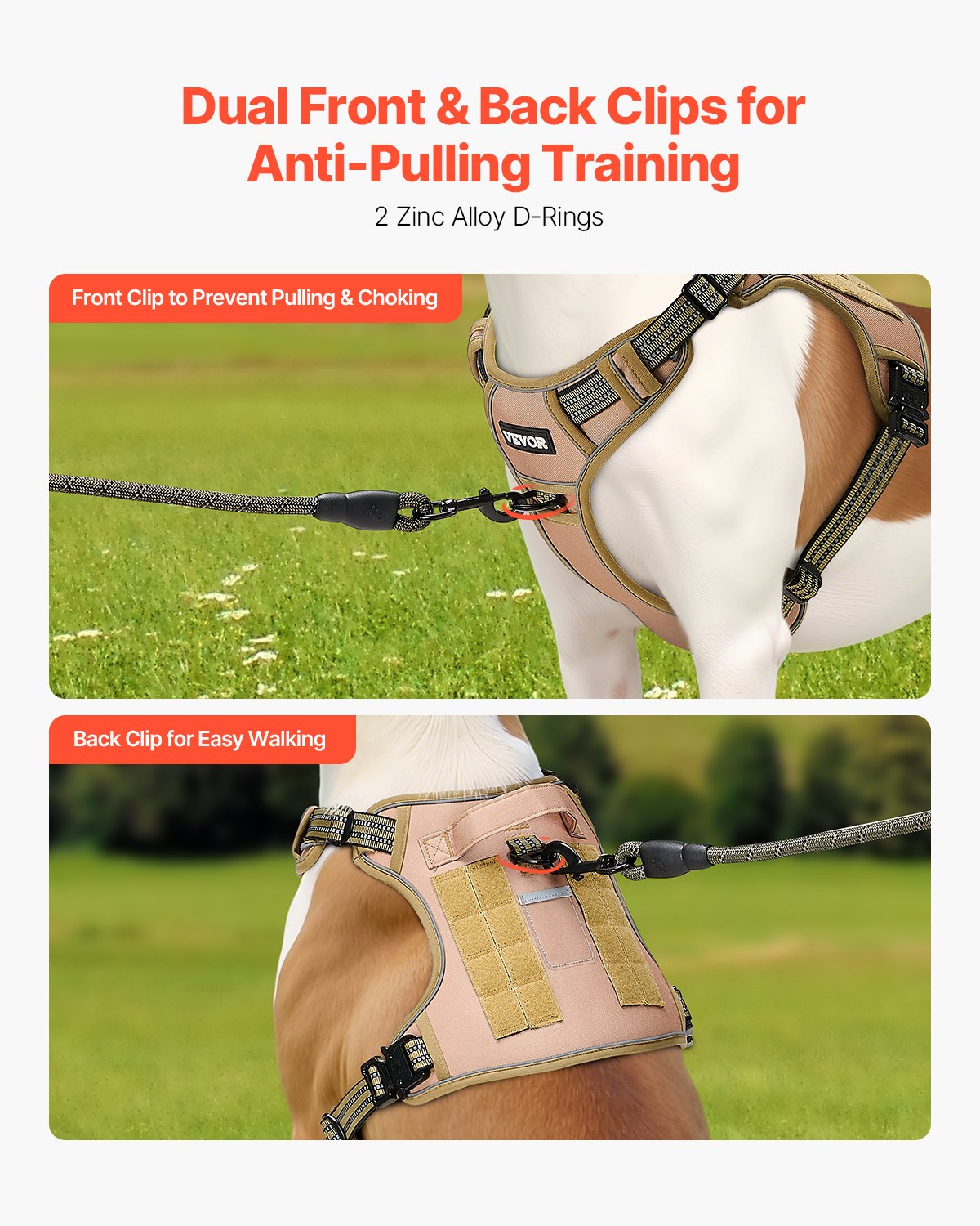ControlMax Adjustable Harness for Powerful Large Dogs