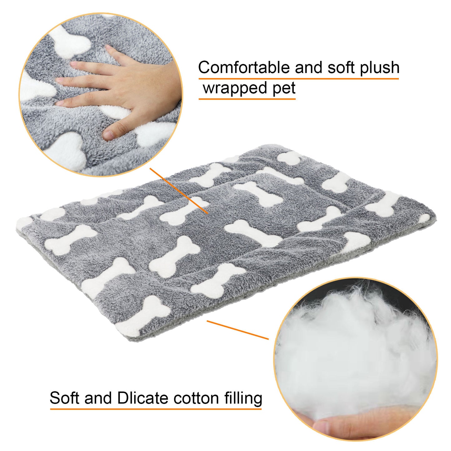 Warm Fleece Dog & Cat Bed