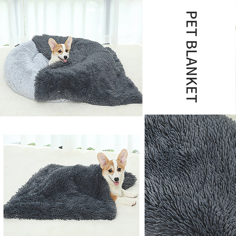 Fluffy Washable Dog Bed Mat