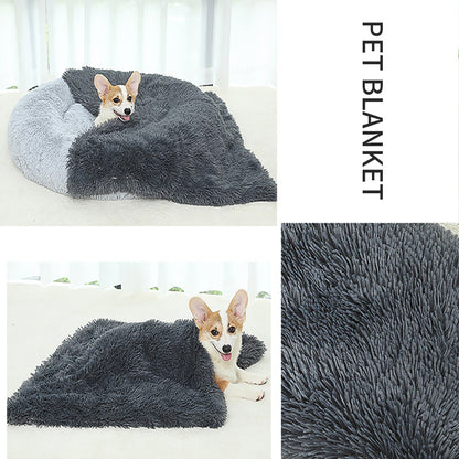 Fluffy Washable Dog Bed Mat