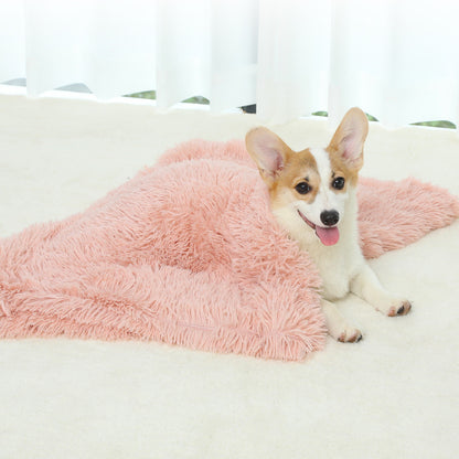 Fluffy Washable Dog Bed Mat