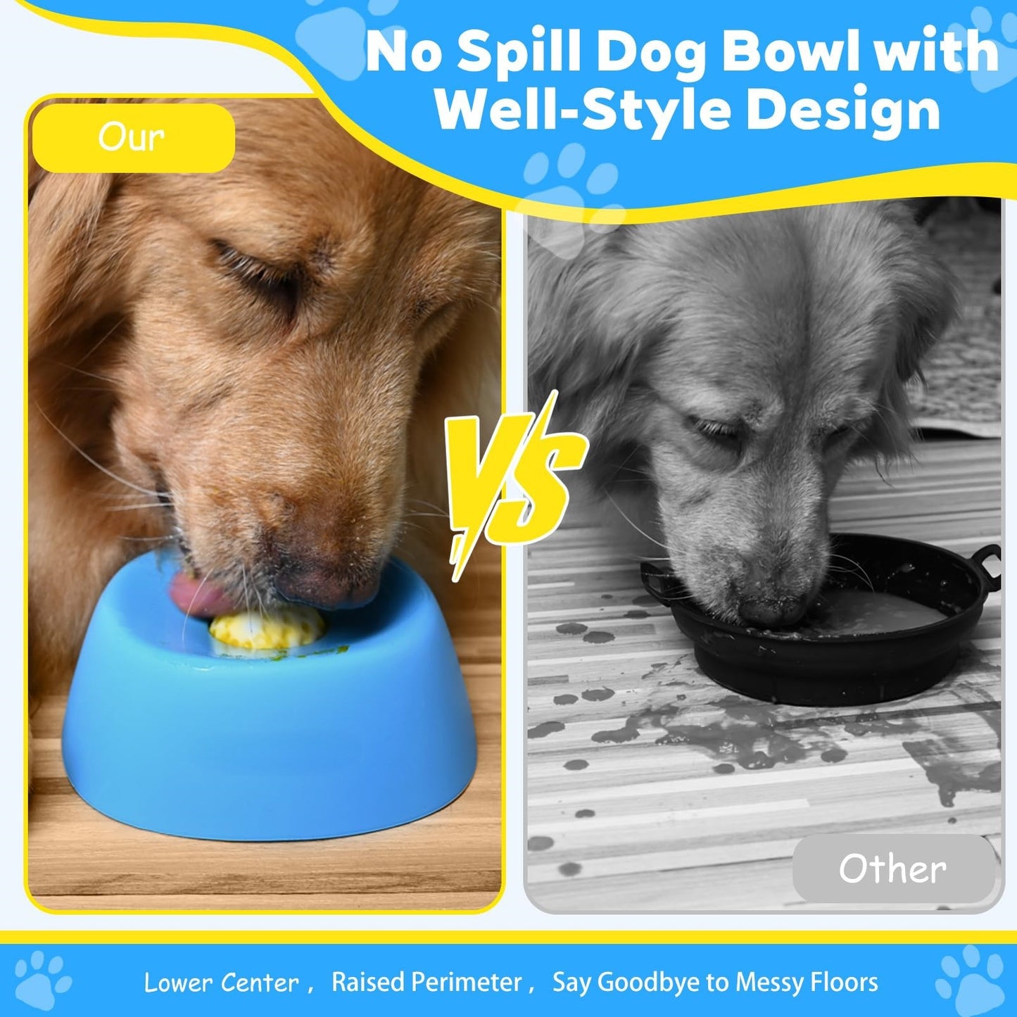 SmoothLick Anti-Choking Bowl for Stress-Free Feeding