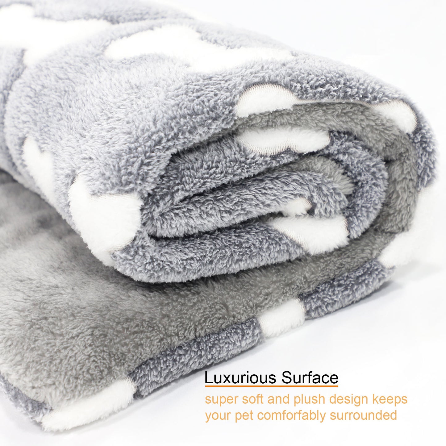 Warm Fleece Dog & Cat Bed