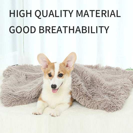 Fluffy Washable Dog Bed Mat