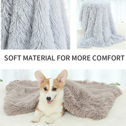 Fluffy Washable Dog Bed Mat