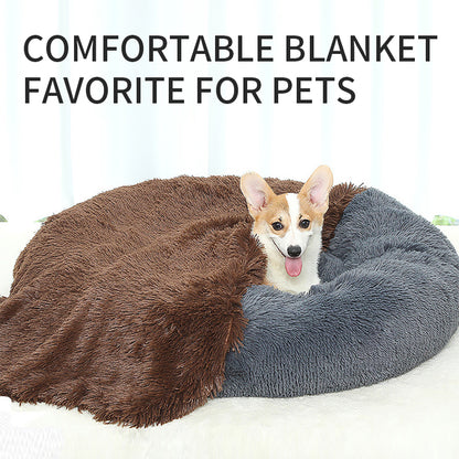 Fluffy Washable Dog Bed Mat