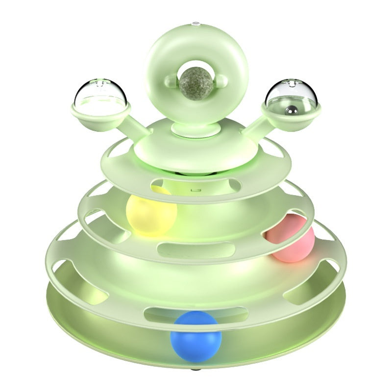 Cat Roller Tower Toy