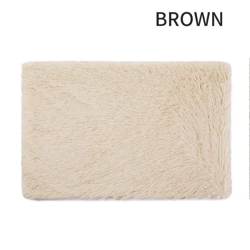 Fluffy Washable Dog Bed Mat