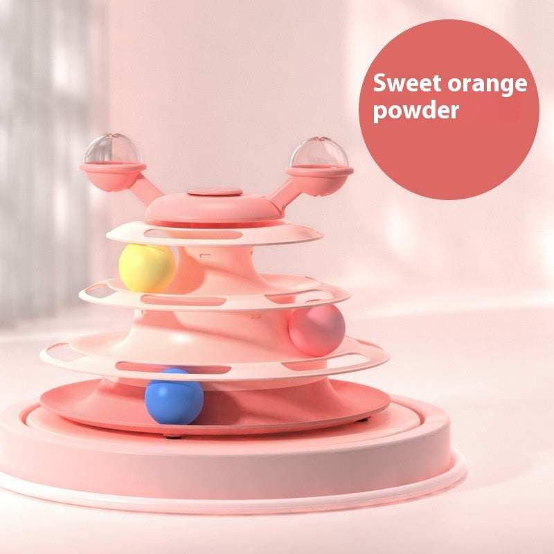 Cat Roller Tower Toy