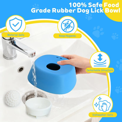 SmoothLick Anti-Choking Bowl for Stress-Free Feeding