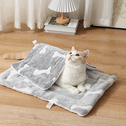 Warm Fleece Dog & Cat Bed