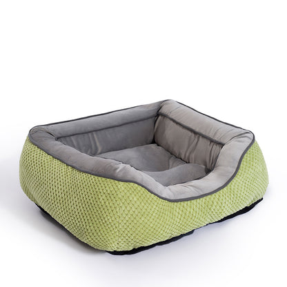 Anti-Anxiety Faux Fur Dog Bed