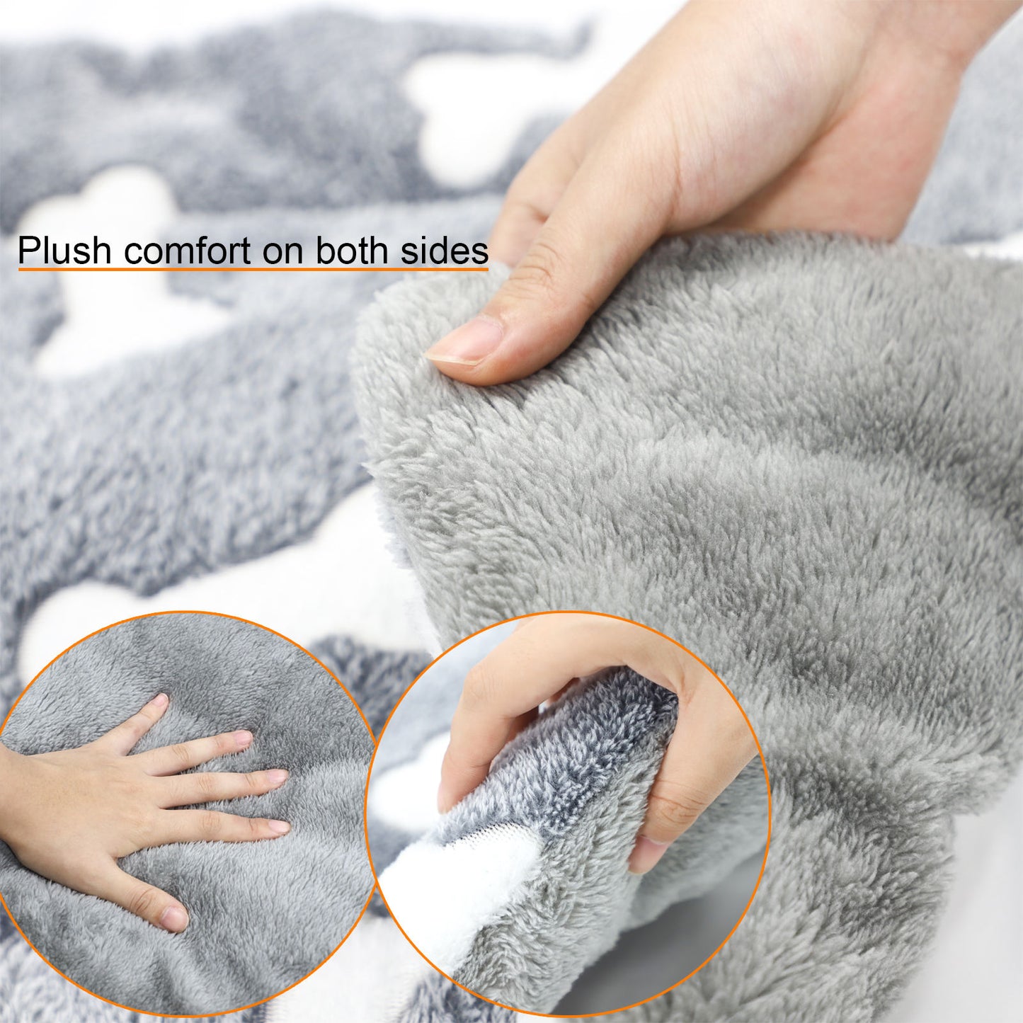 Warm Fleece Dog & Cat Bed